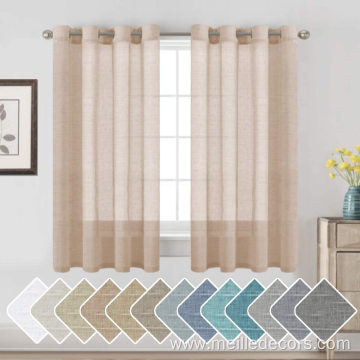 Premium Soft Rich Linen Textured Curtains